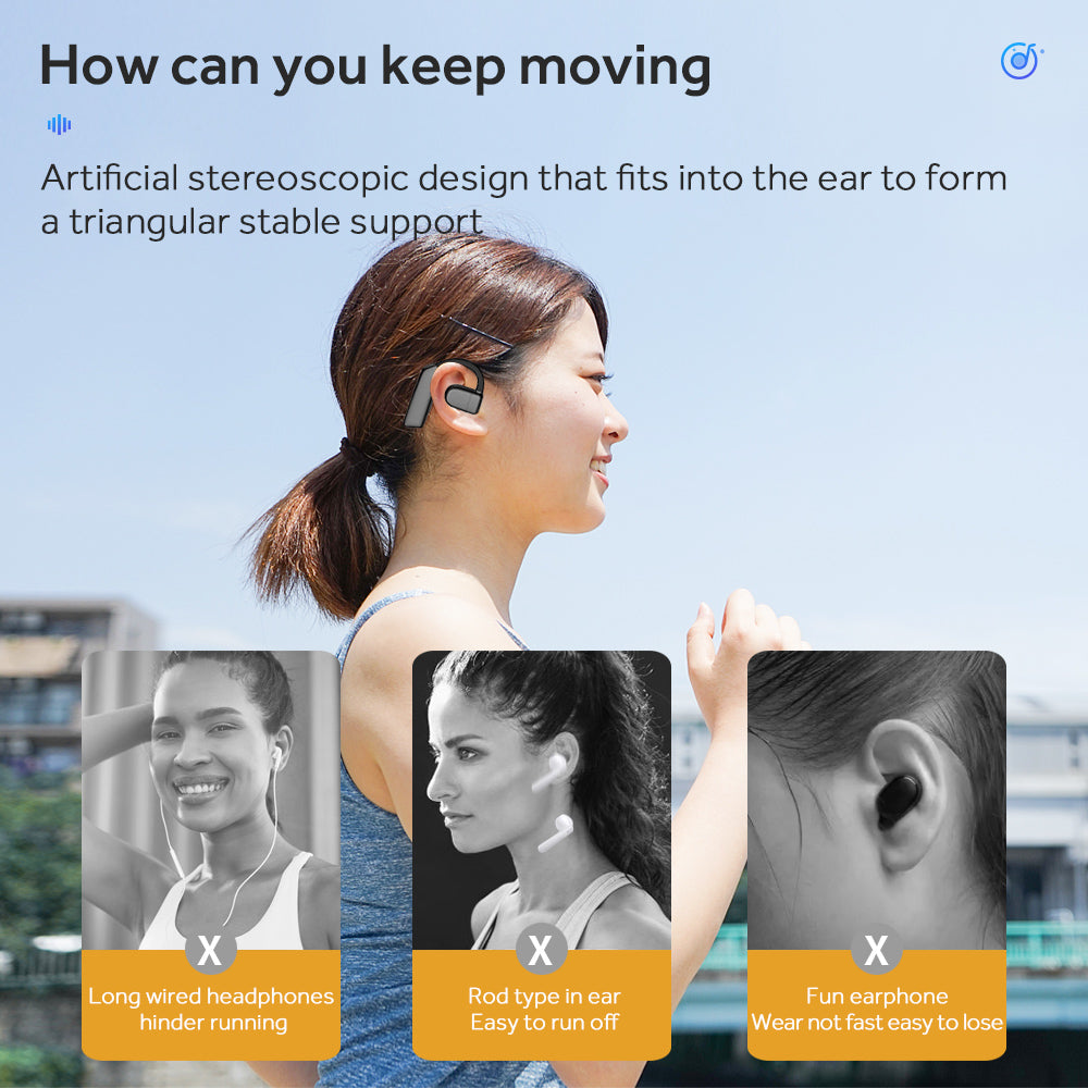 I5 Single Ear Wireless Bluetooth Headset 180-Degree Rotating Earphone OWS Bone Conduction Headphone (No CE) I5 Single Ear Wireless Bluetooth Headset 180-Degree Rotating Earphone OWS Bone Conduction Headphone (No CE)